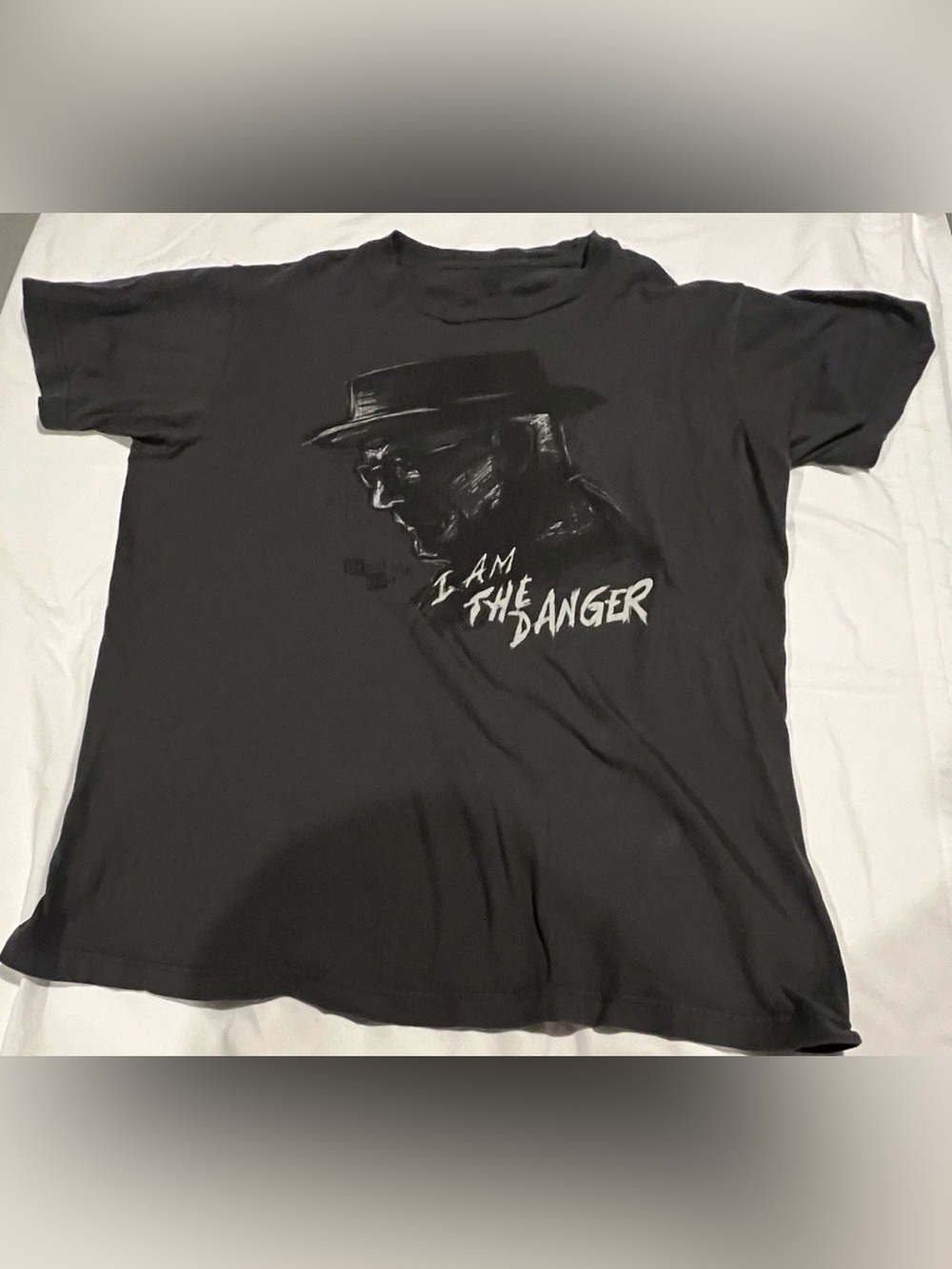 Breaking Bad Heisenberg “I Am The Danger” Graphic T Shirt Sz M